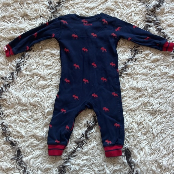 EUC • Hatley moose onesie - Picture 2 of 6